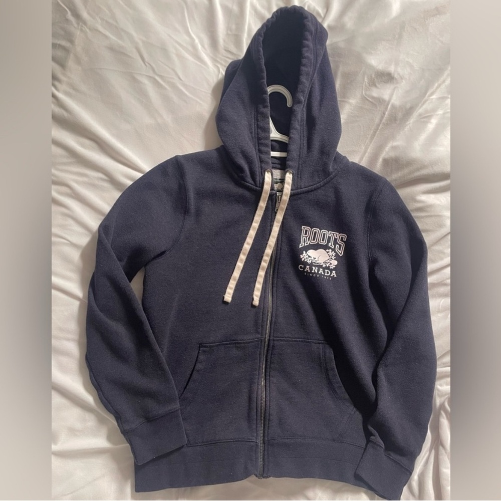 Roots Kids Navy Hoodie
